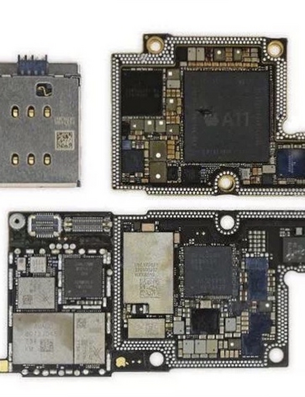 苹果x拆解图#电子# #设备