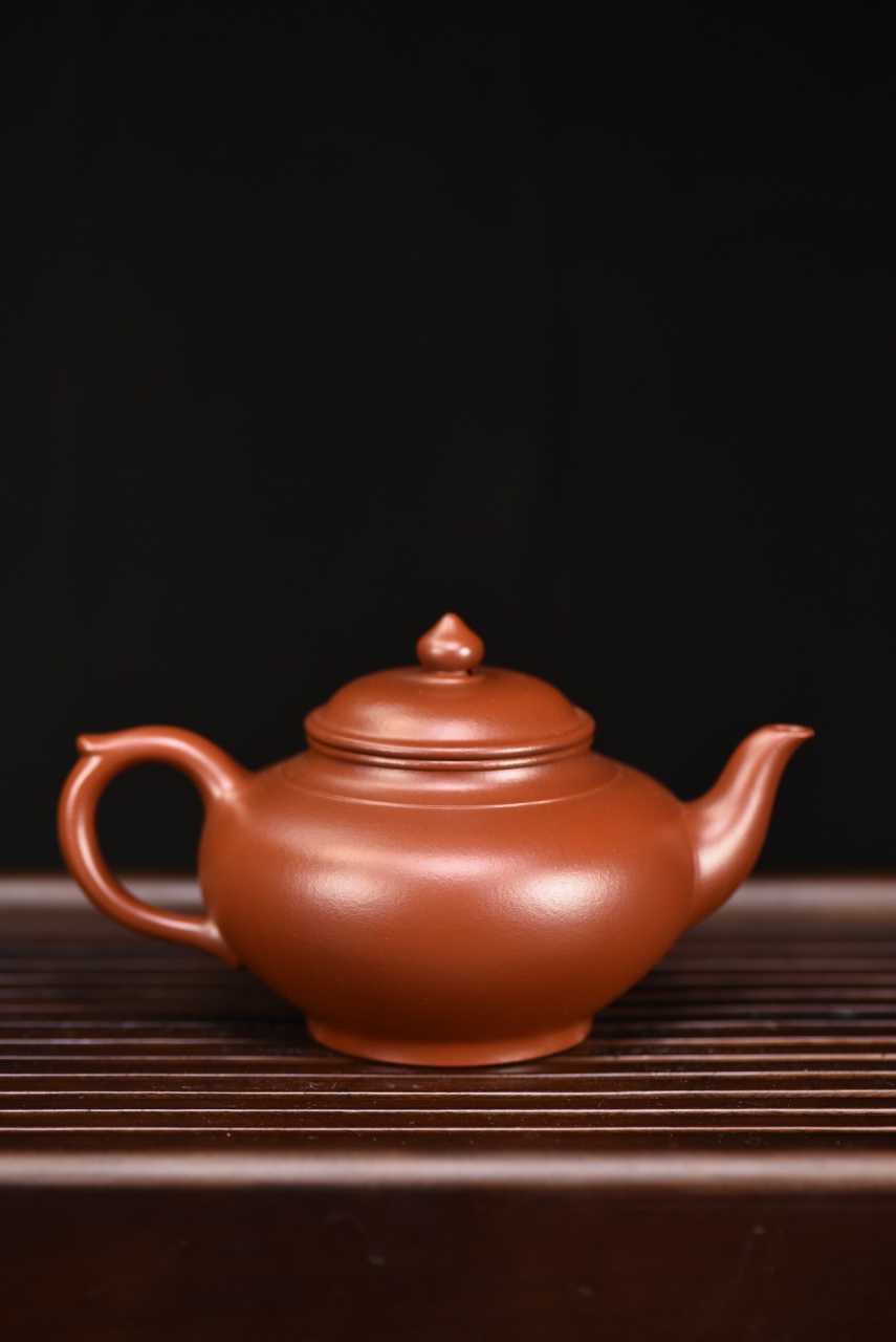 陈海涛【笑樱】  原矿朱泥  260ml#紫砂壶# #全手工