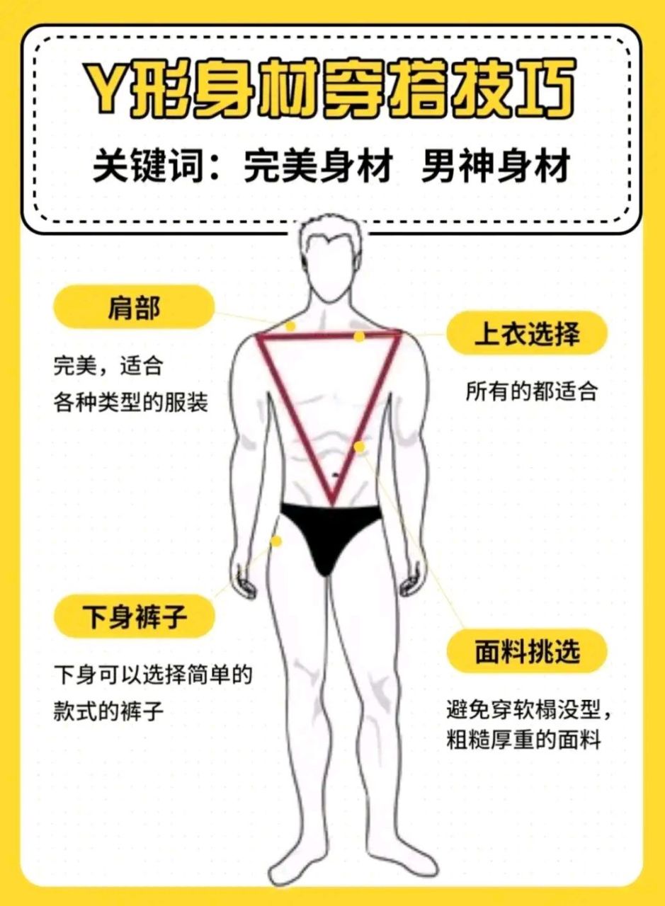 男人标准身材对照表图片