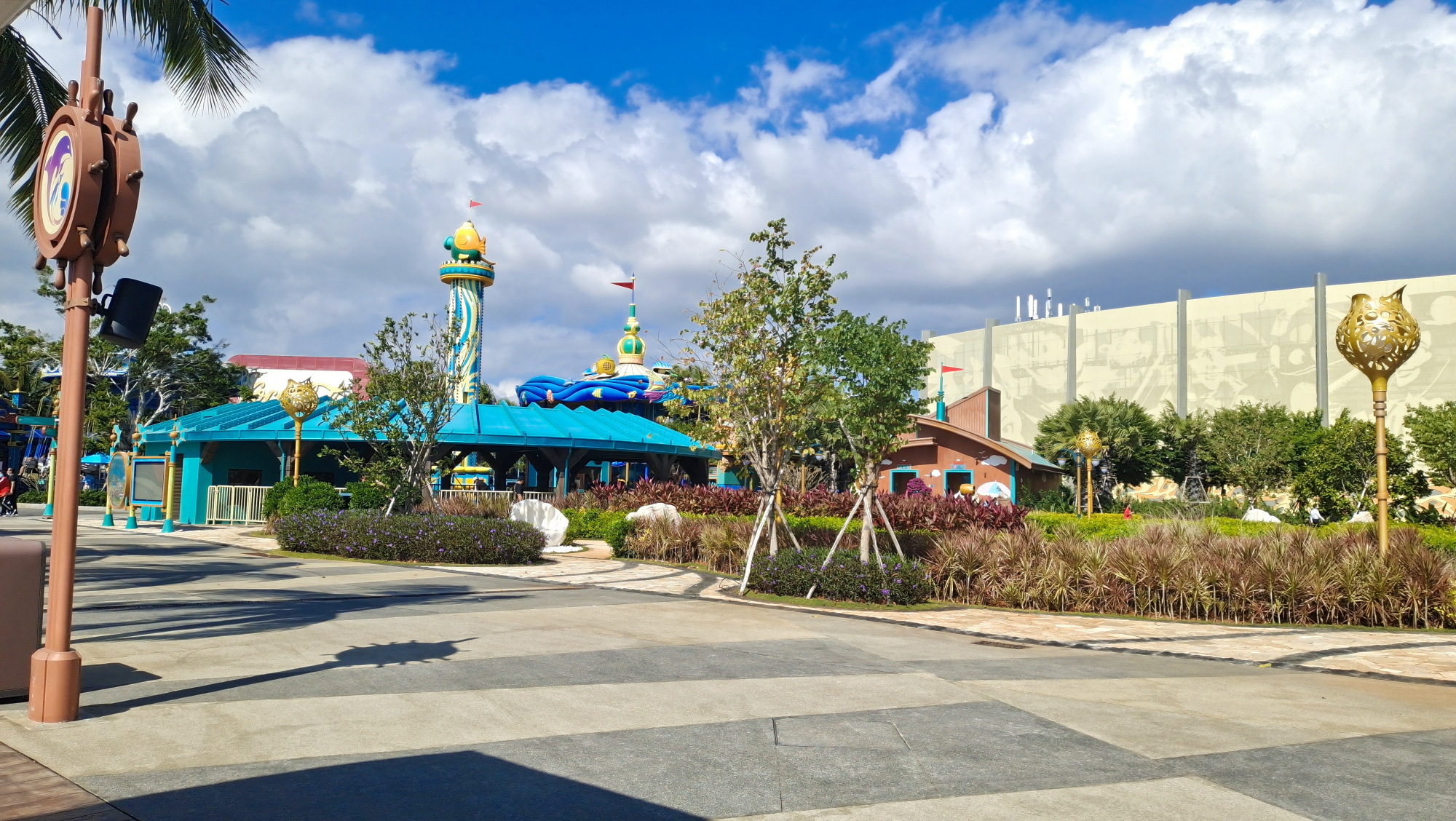 海南富力海洋欢乐世界试业中,即将正式开业