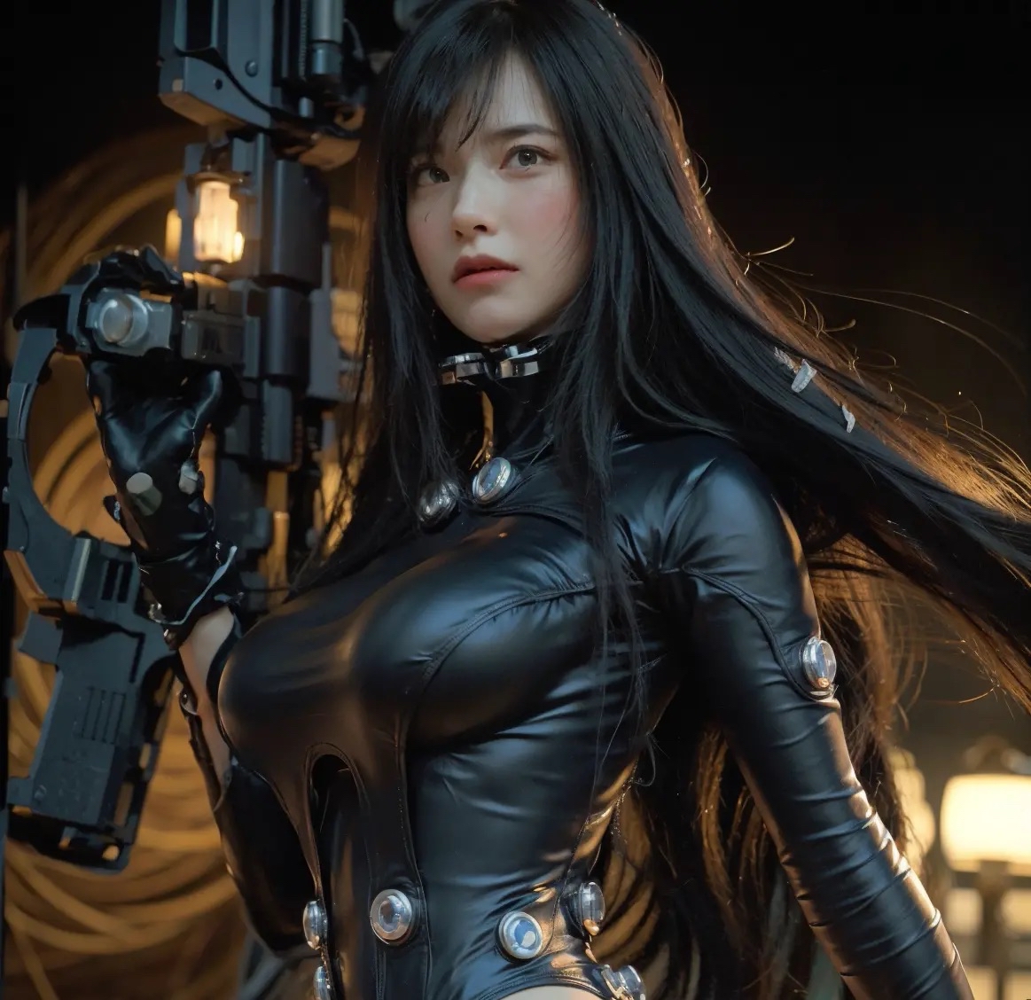 gantz下平玲花.stablediffusion 杀戮都市 gantz 下平玲花