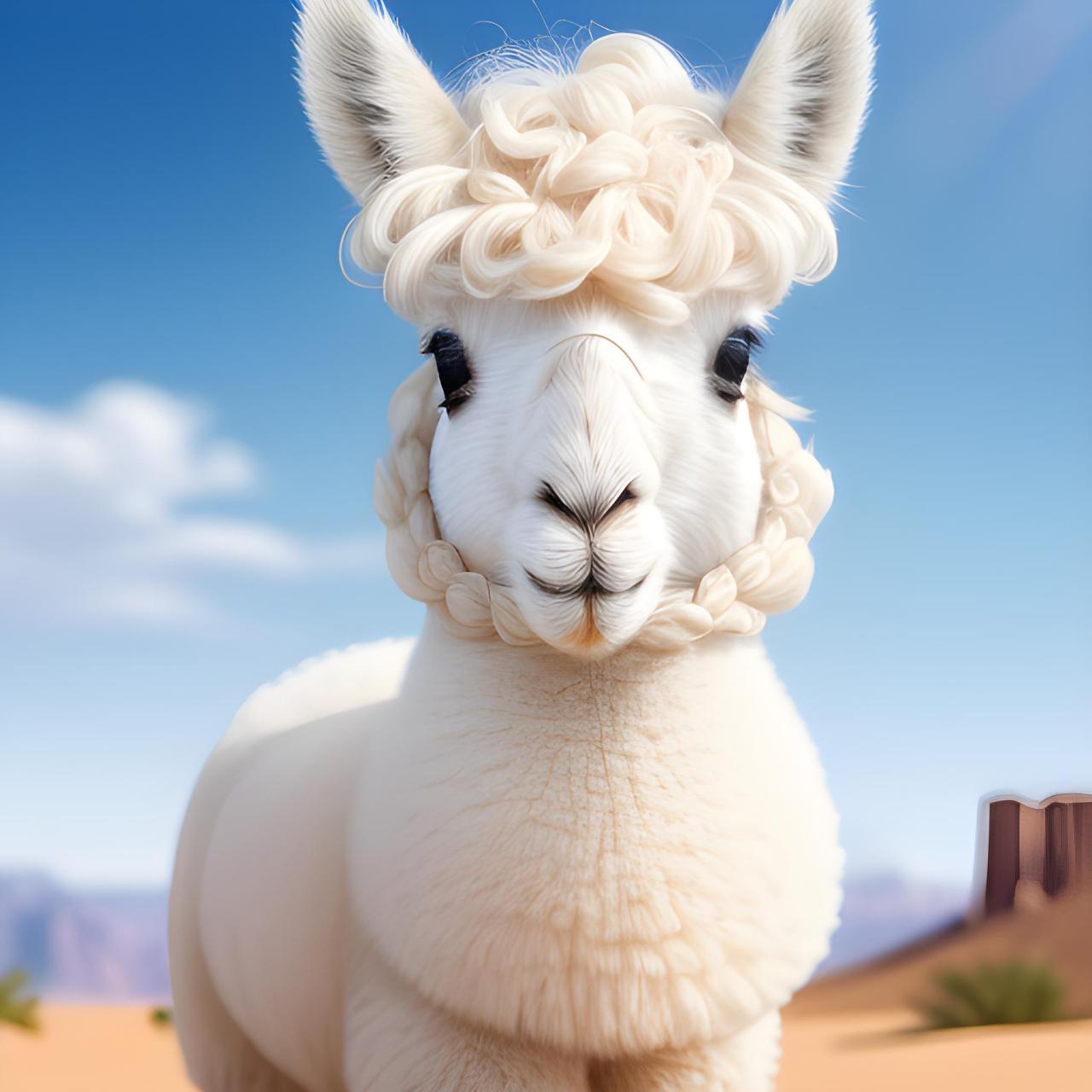 分享一组呆萌的羊驼图片 #羊驼# #蠢萌蠢萌的羊驼# #羊驼小可爱