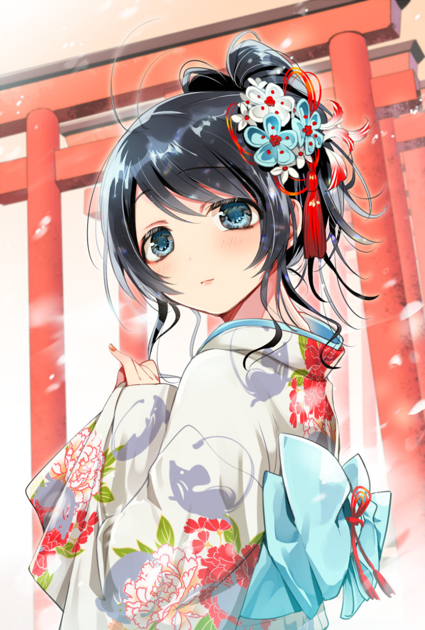 可爱呢 #二次元美图#   画师昵称:mookyuu9