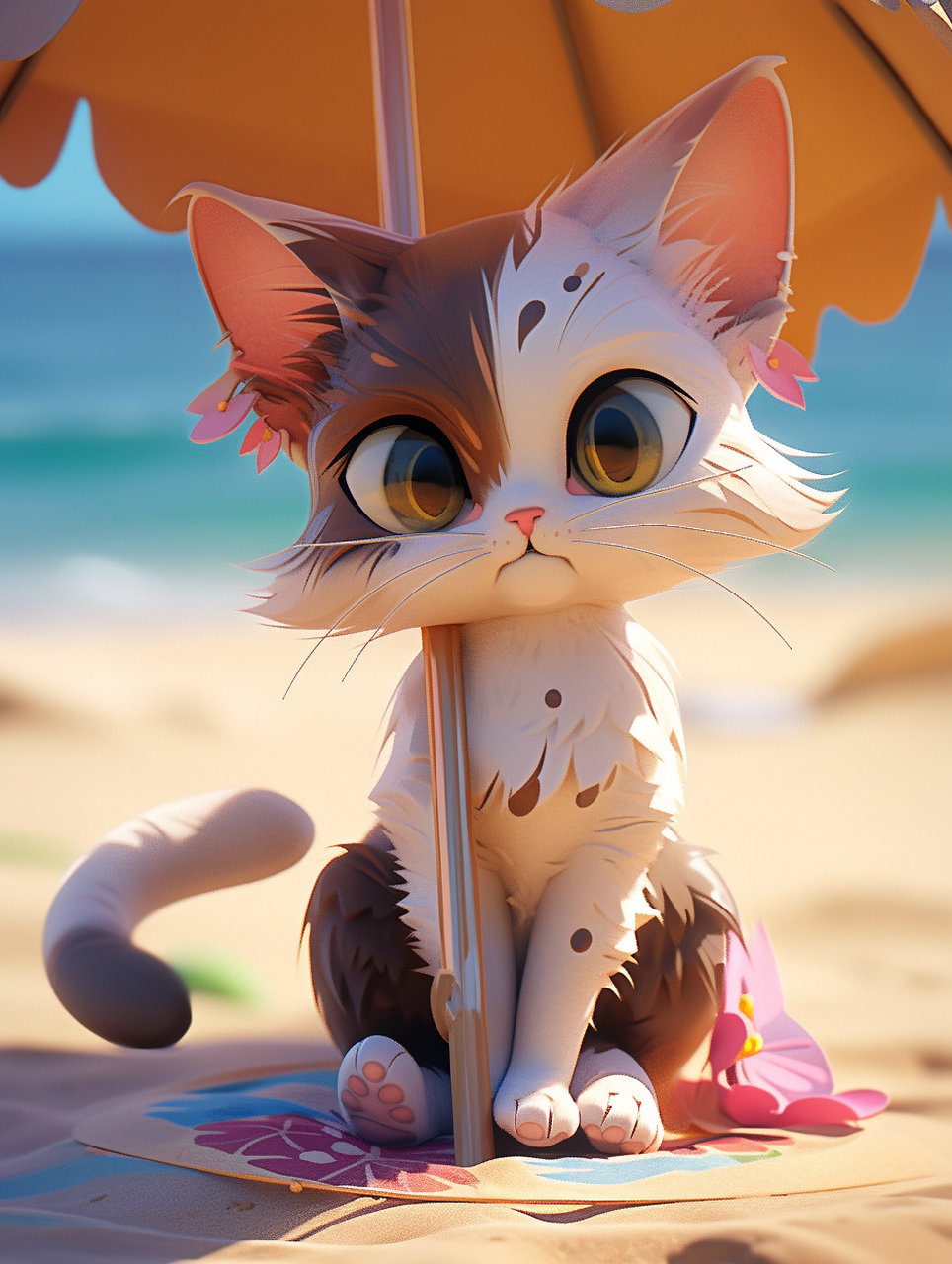 可爱的猫咪头像 第一波ai绘画