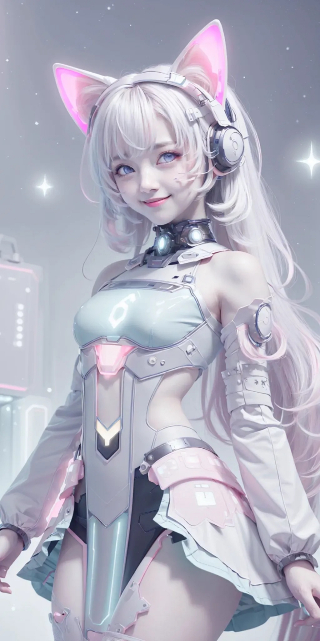 科技风小萝莉壁纸[你懂的] 是你喜欢的类型吗? #动漫壁纸