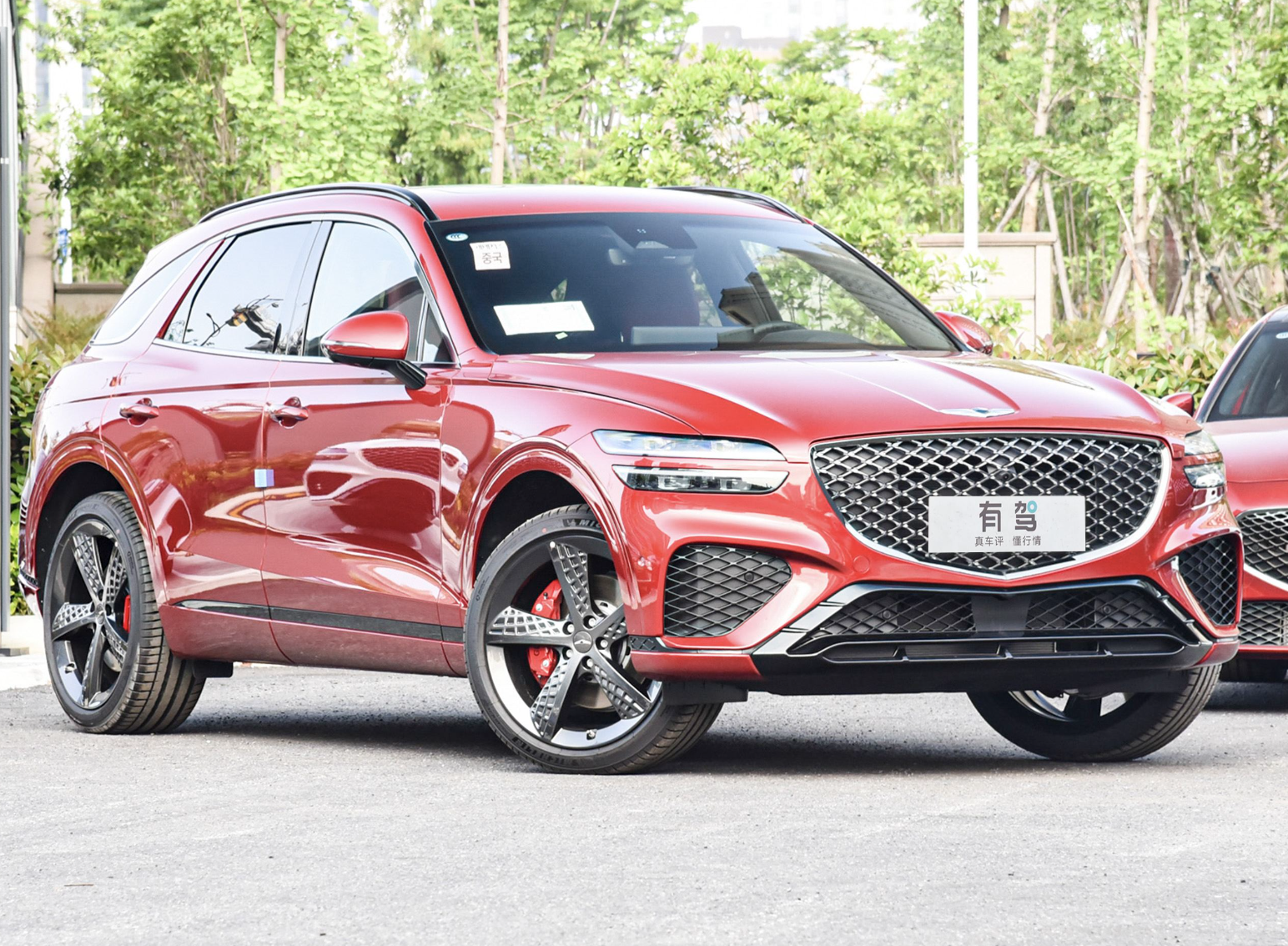 新车|捷尼赛思gv70上市,售价32.98万起,定位韩系进口中型suv