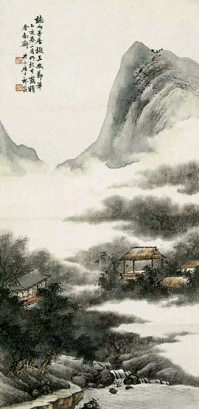 祁昆山水画,他被北京人当作神人,什么原因造成的!