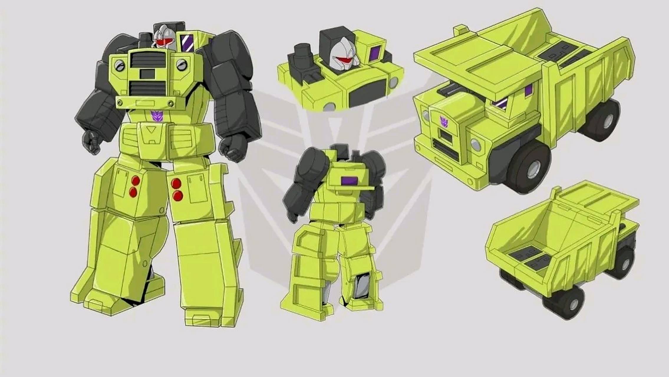 变形金刚 组合金刚 大力神人物插画欣赏.#动漫# #插画# #变形金刚