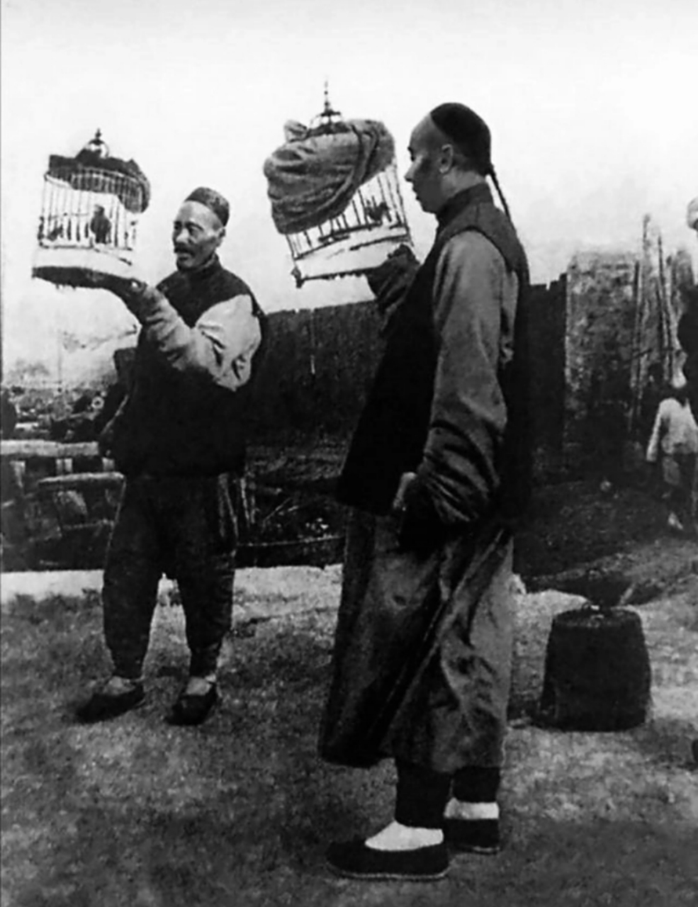 八旗子弟拿着朝廷的俸禄,过着养尊处优的生活.