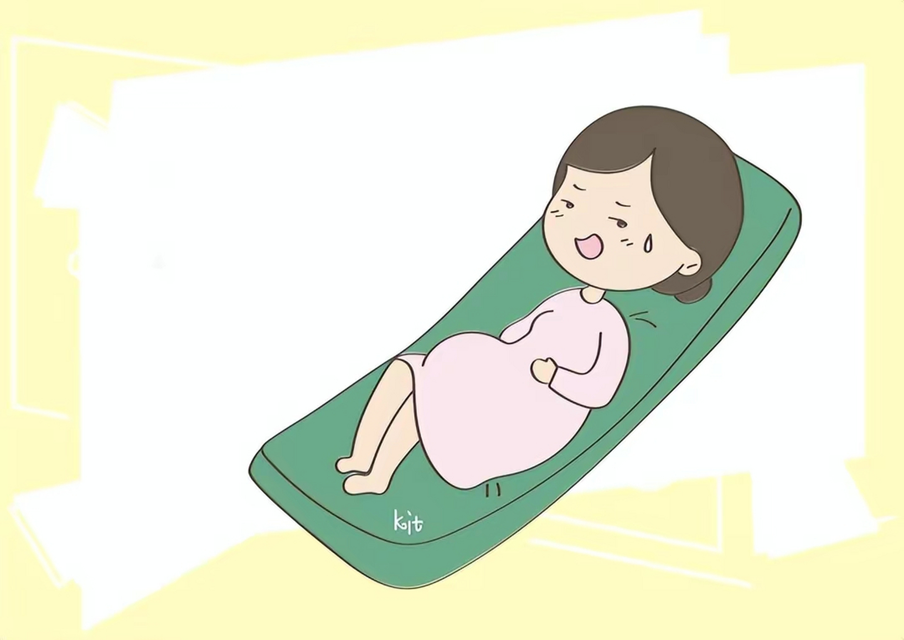 育儿# #育儿有妙招# 知道自己怀孕后,小玲很快乐,这可是自己和丈钒