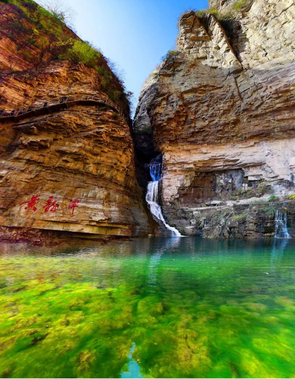 桃花谷是林州太行大峡谷5a旅游景区的经典景点之一,这里山高,谷幽