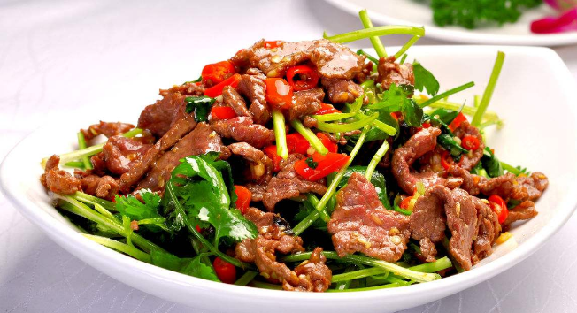 野山椒炒牛肉,好吃下饭