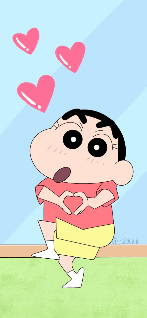 手机壁纸丨超可爱蜡笔小新壁纸①