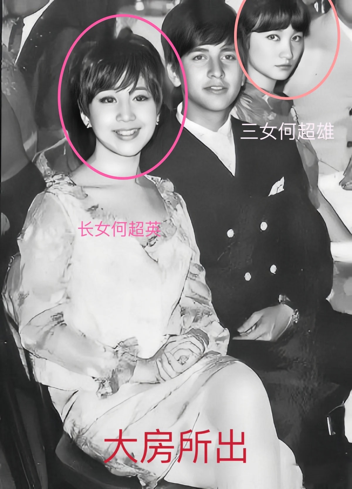 盘点赌王何鸿燊的11位千金:小女儿出生时,大女儿已经52岁了!