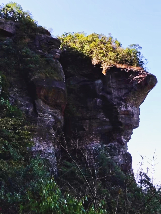 游闽清白岩山