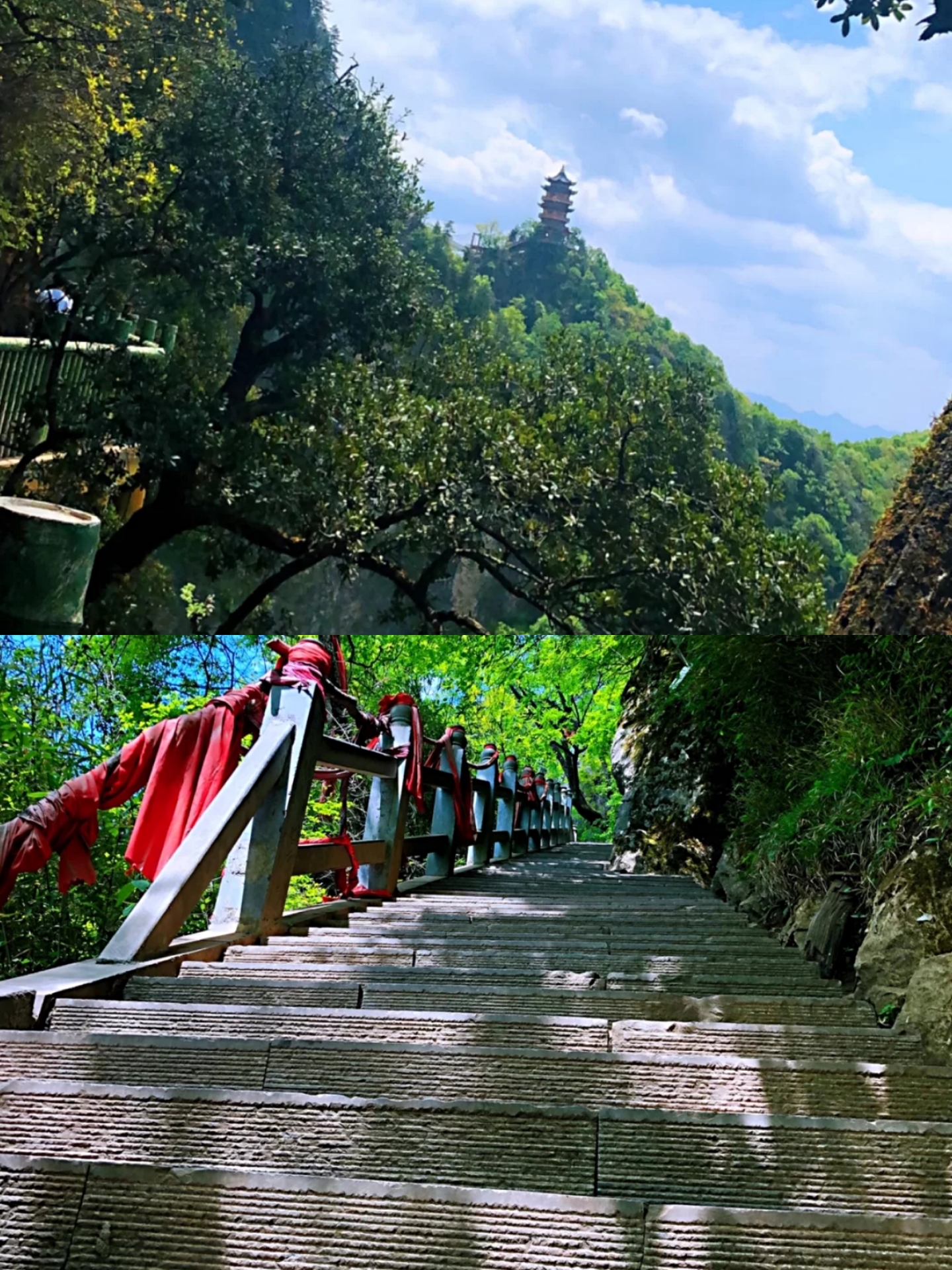 陕西旅行|商洛塔云山人间仙境之地