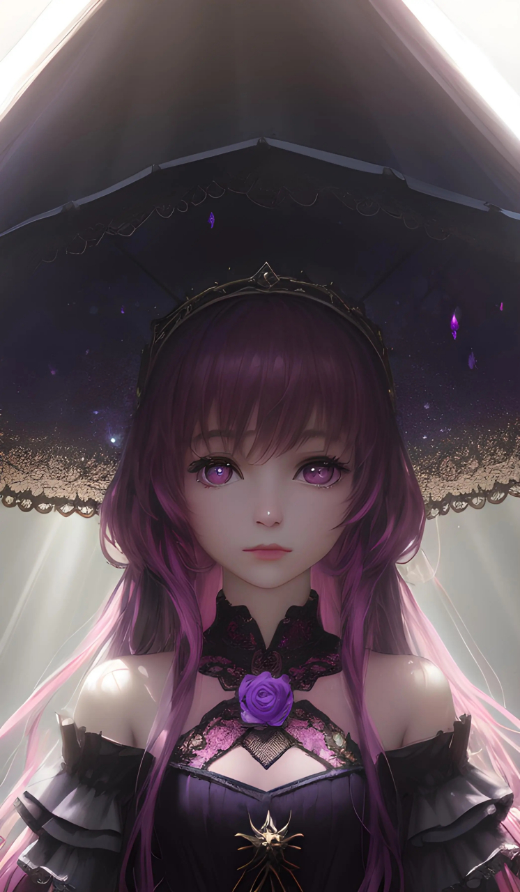 黑暗女神与光明女神你会选哪一个……#二次元美图