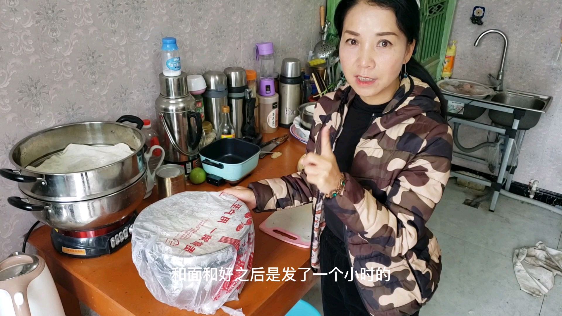 新疆面粉真正好,面食白丁潇湘女做大肉包,真香