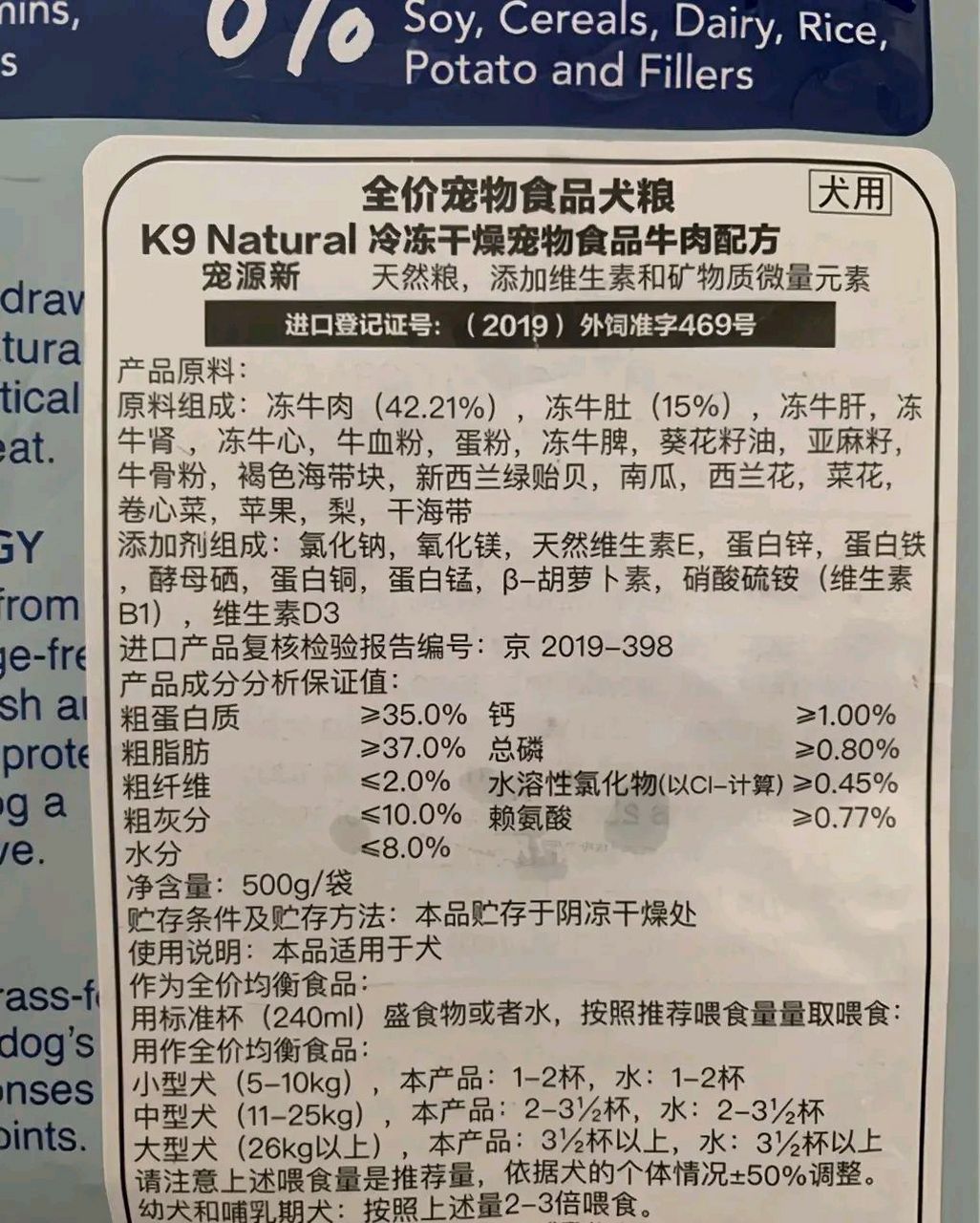 人不如狗,对比狗粮和面包配料表,颠覆你的认知.
