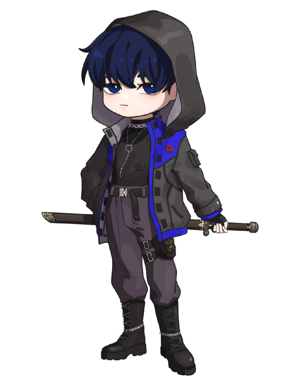 盗墓笔记# #张起灵# q版的小哥可可爱爱