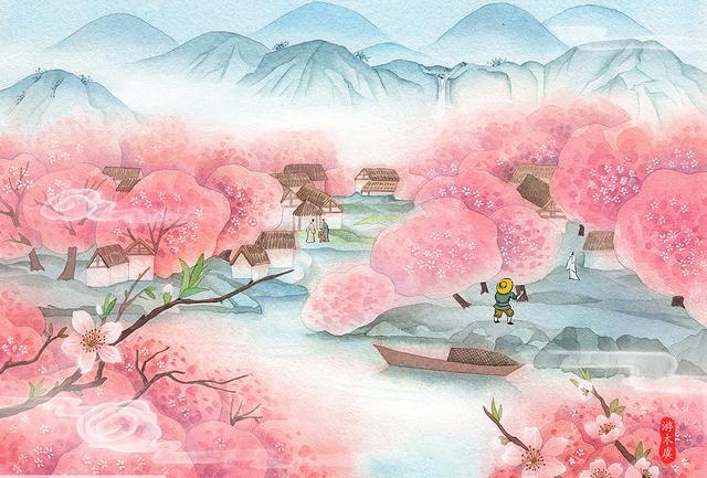 嘴上说爱菊花,却写《桃花源记》,陶渊明为何不写"菊花源记"?