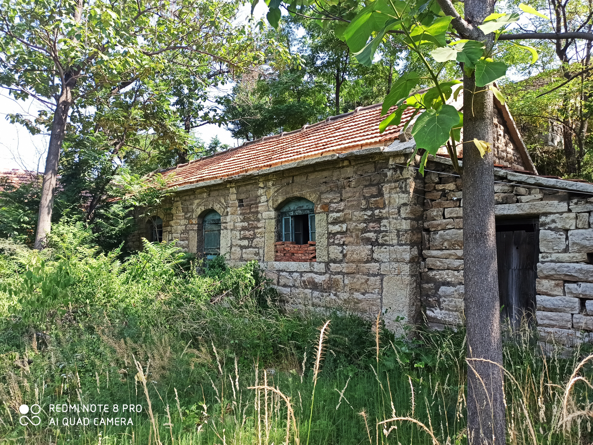 博山石门恶石坞村的老房子