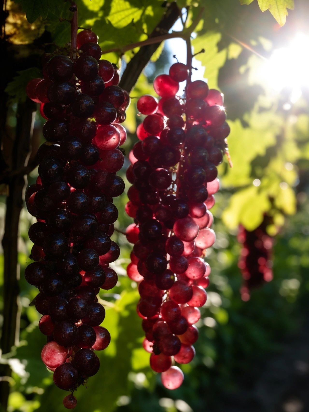 招财葡萄紫,适合做手机壁纸