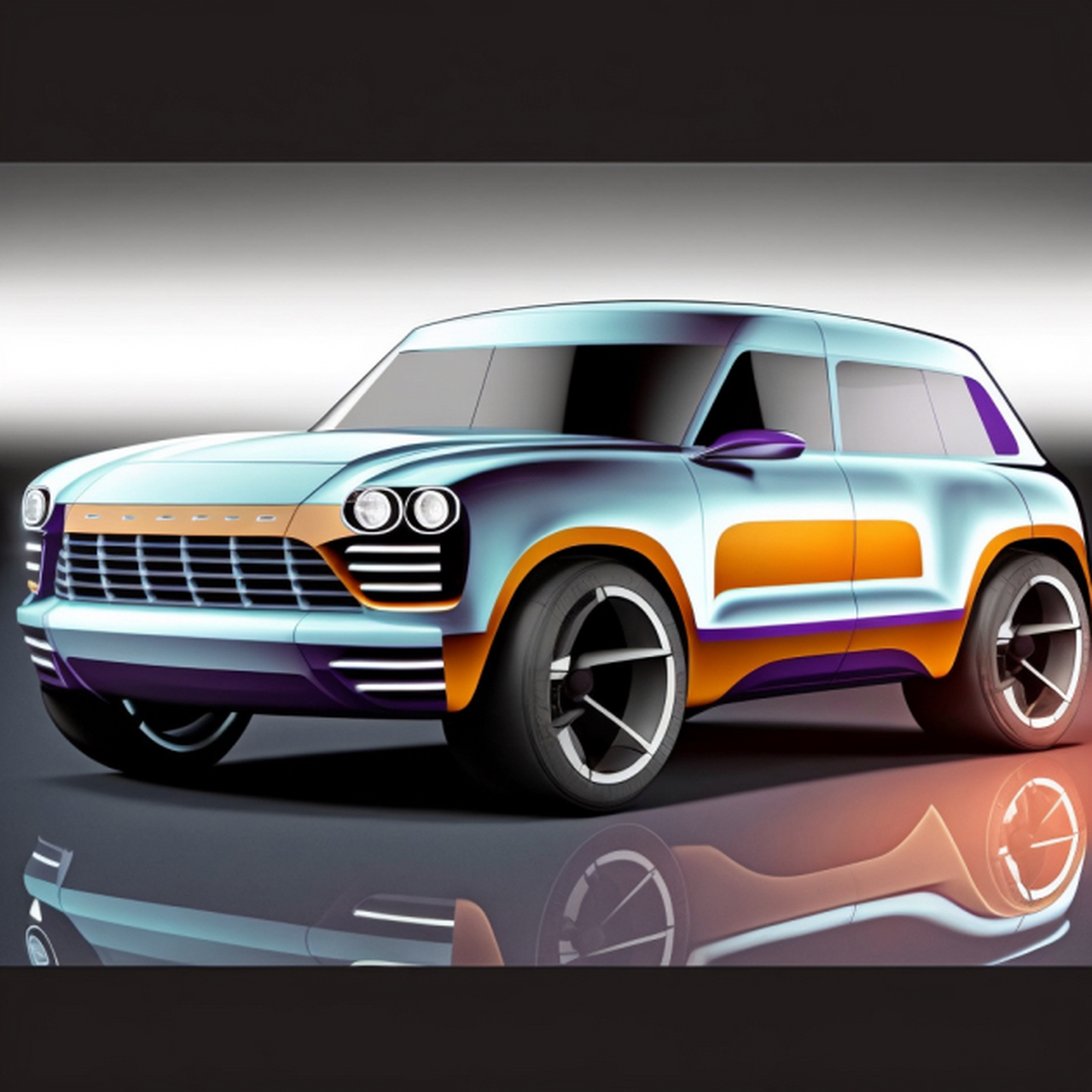 长城汽车魏牌复古风概念车系列3,喜欢第几个请留言