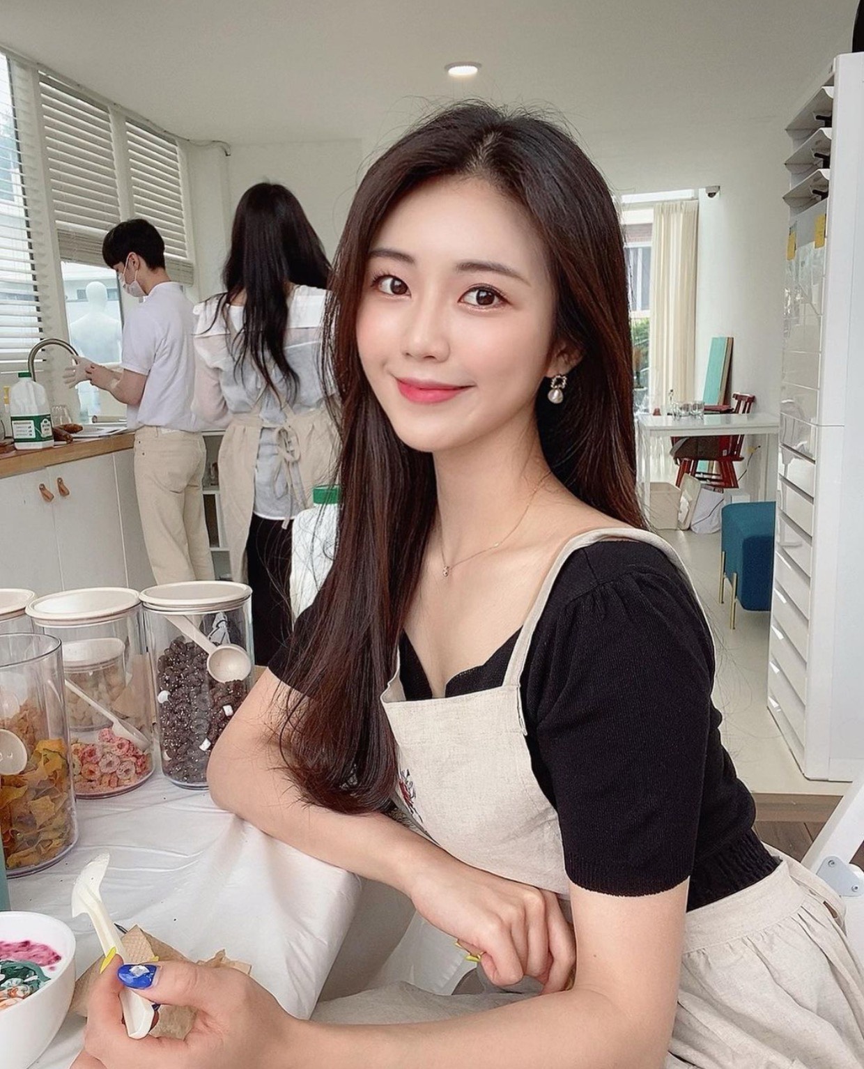 韩国平面模特林秀珠高清写真