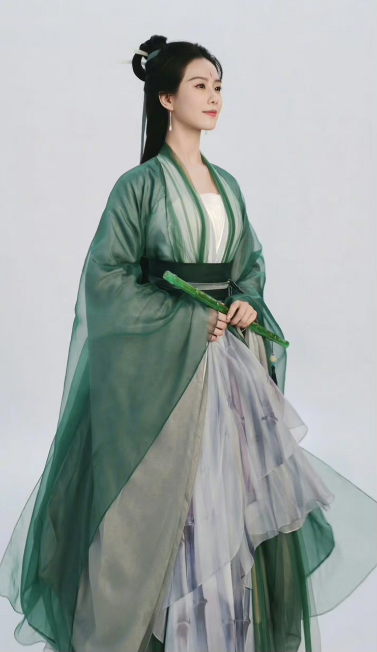 刘诗诗的东方淮竹,喜欢这个造型不? #狐妖小红娘竹业篇