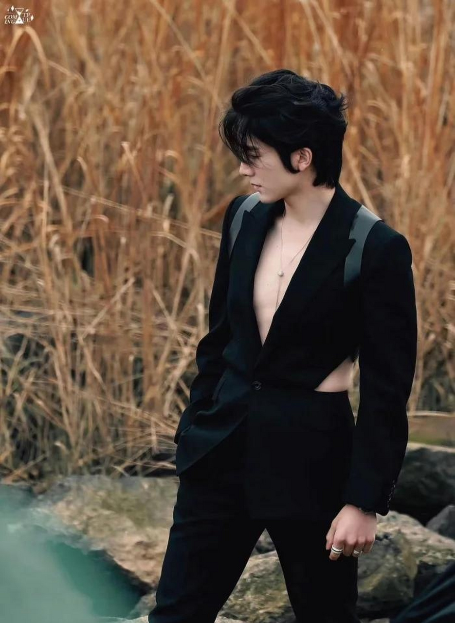 万万没想到,男明星也有露背露腰礼服, 网友:张新成,你小子真行!