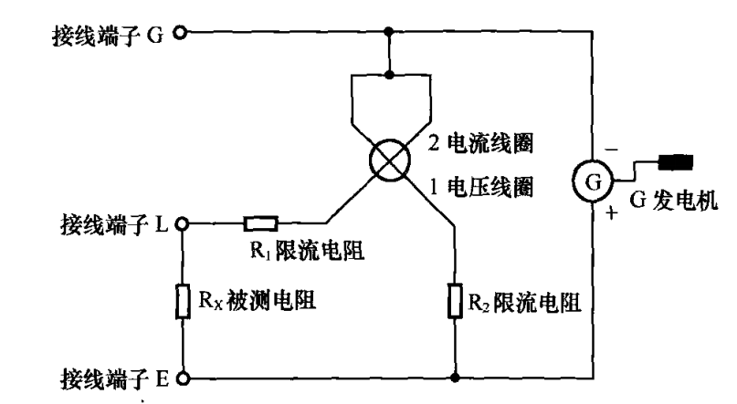 兆欧表内部电路图图片