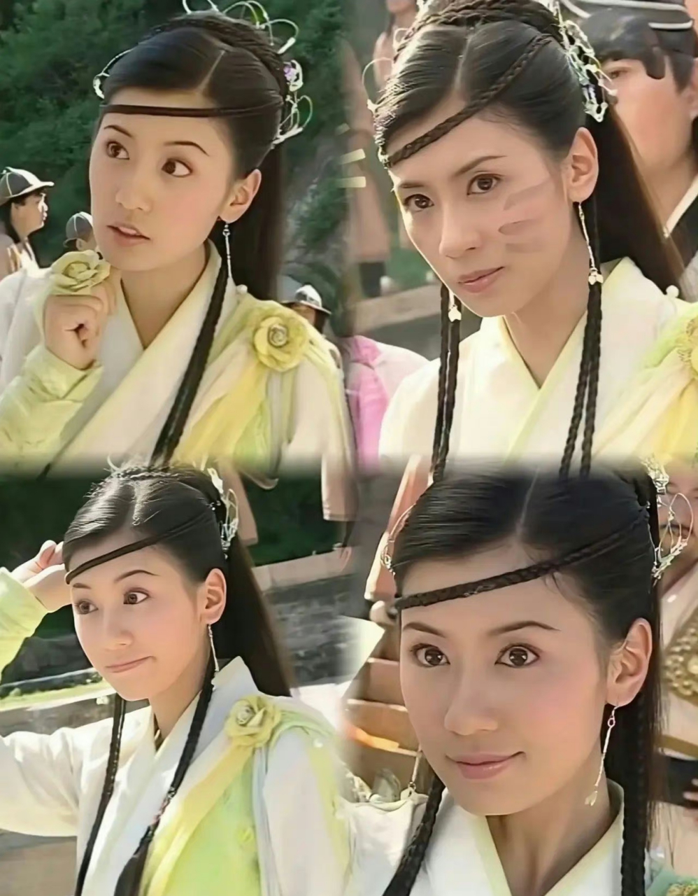 贾静雯演的赵敏可以堪称是经典,在剧中她的一颦一笑都非常的灵动可爱,