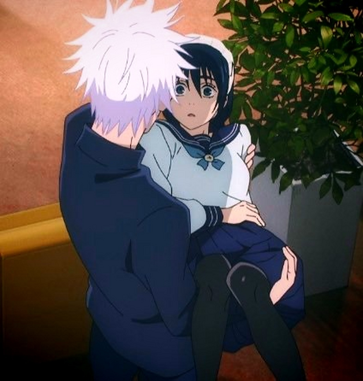 左滑的公主抱,太刀了[泪奔]#动漫