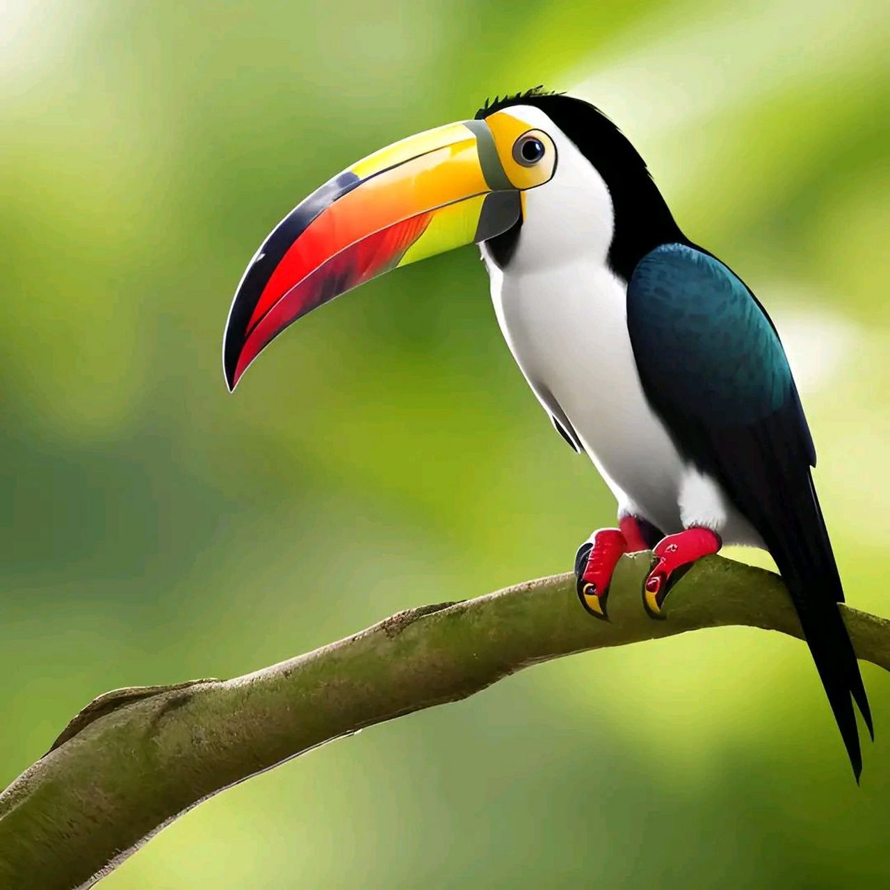 好看漂亮的大嘴鸟#摄影# #中国美景大赏