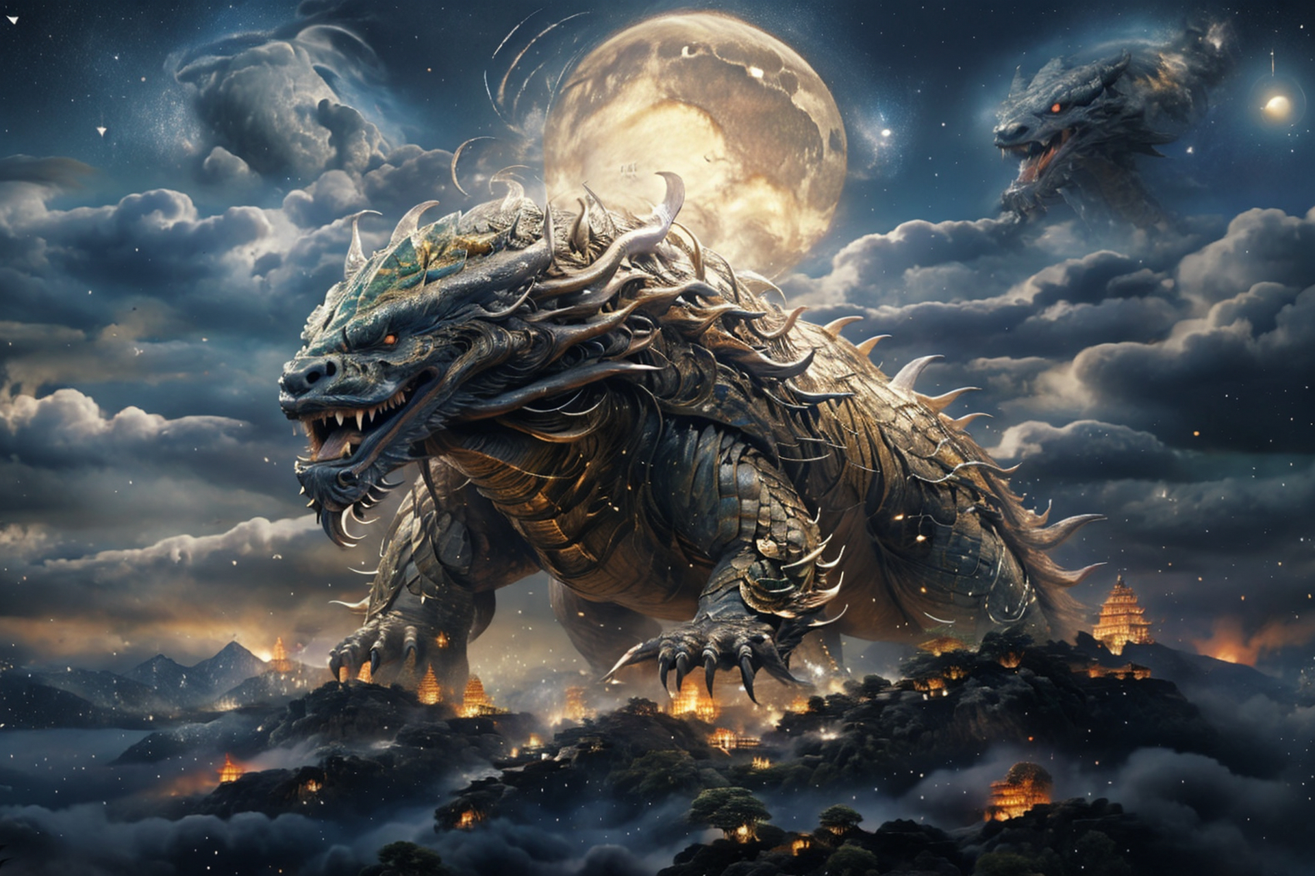 异兽系列(一) #山海经# #热门话题100万流量# #新人成长扶持计划