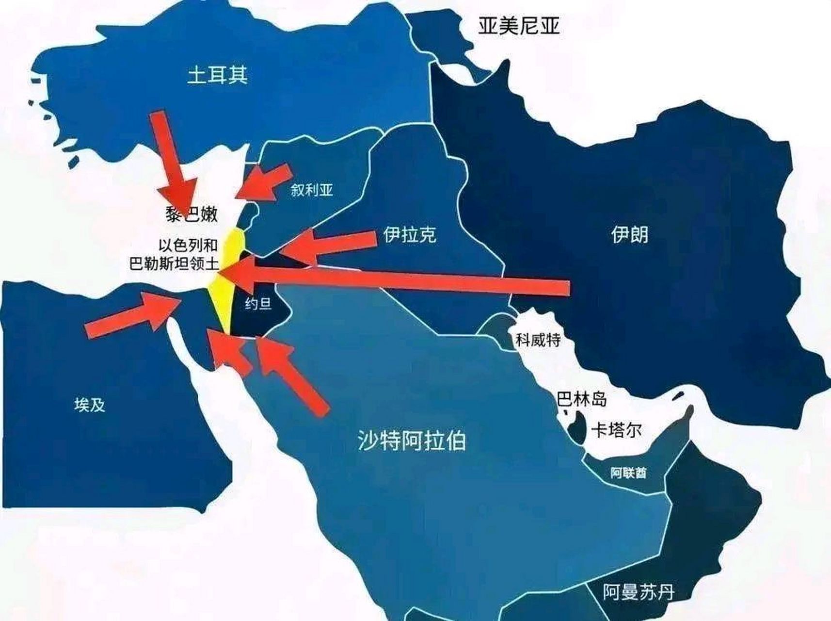 中东局势最新消息:以色列或遭灭顶之灾?
