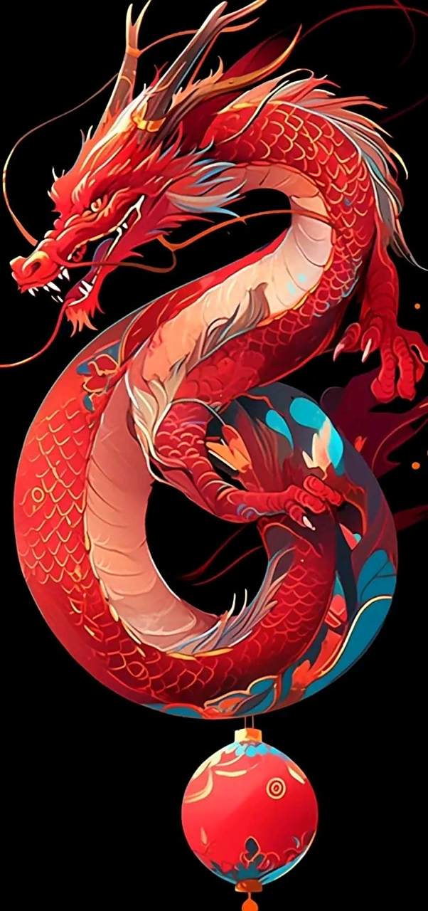 壁纸# #秋日生活创作季# 中国龙