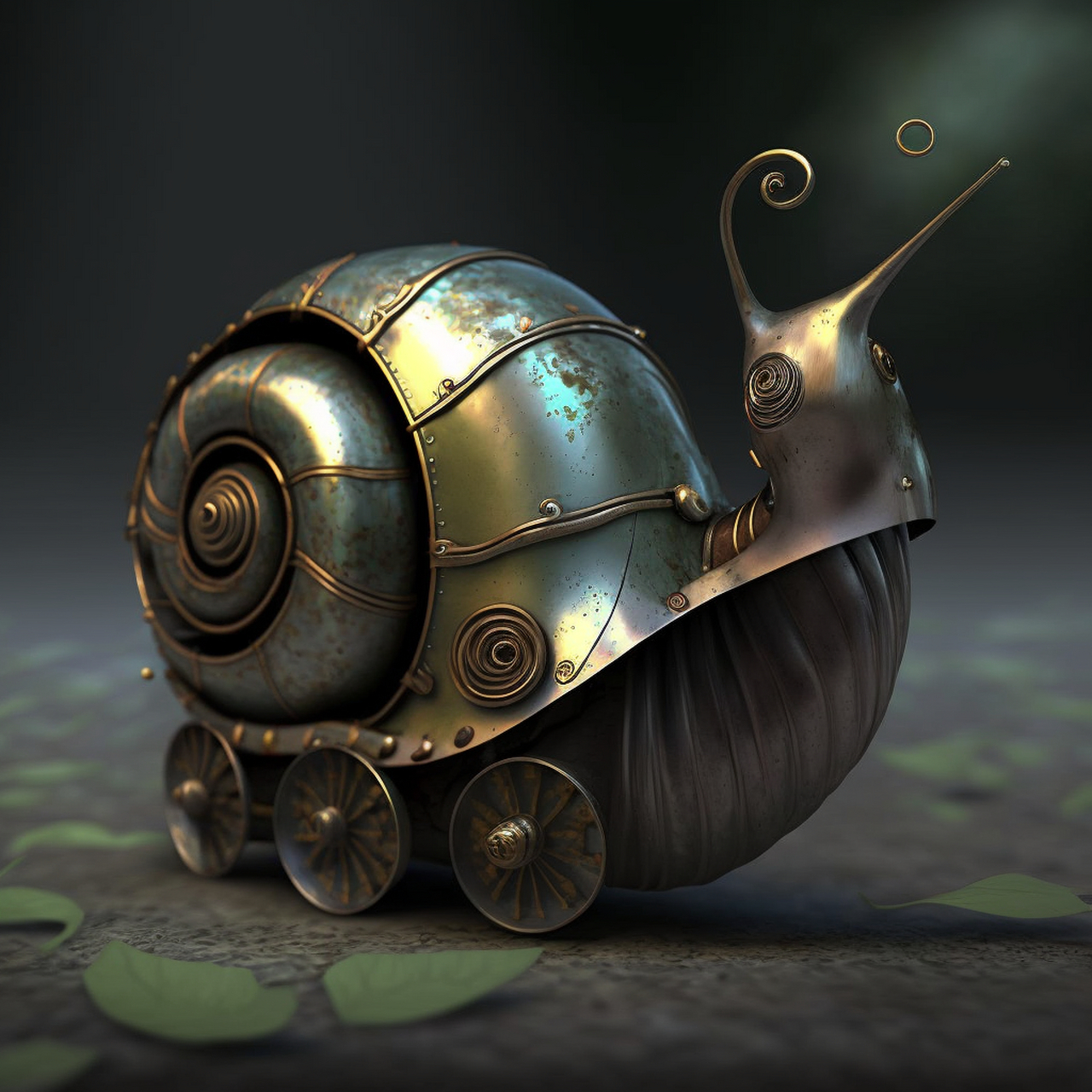 机甲蜗牛,酷炫来袭#机甲