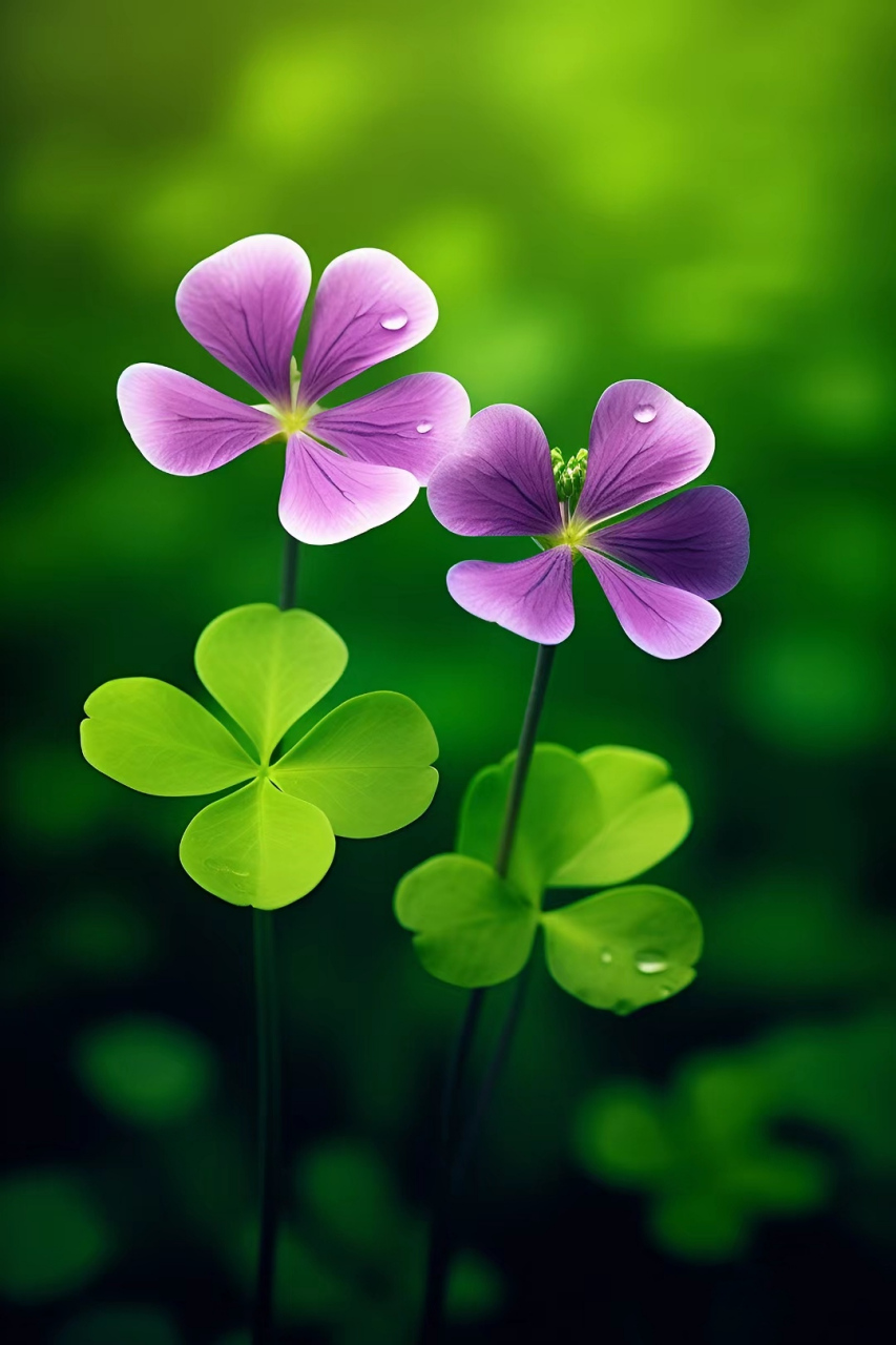 不一样的幸运草   带你不一样幸运#今日早安问候