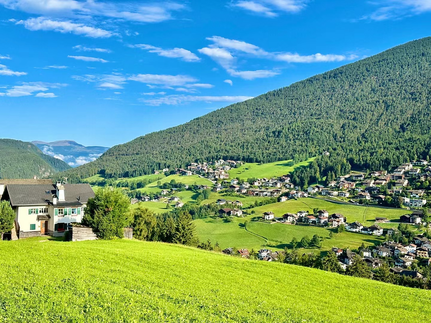 圣克里斯蒂娜-多洛米蒂最美的村庄离最美小镇很近,这里比小镇更安静更