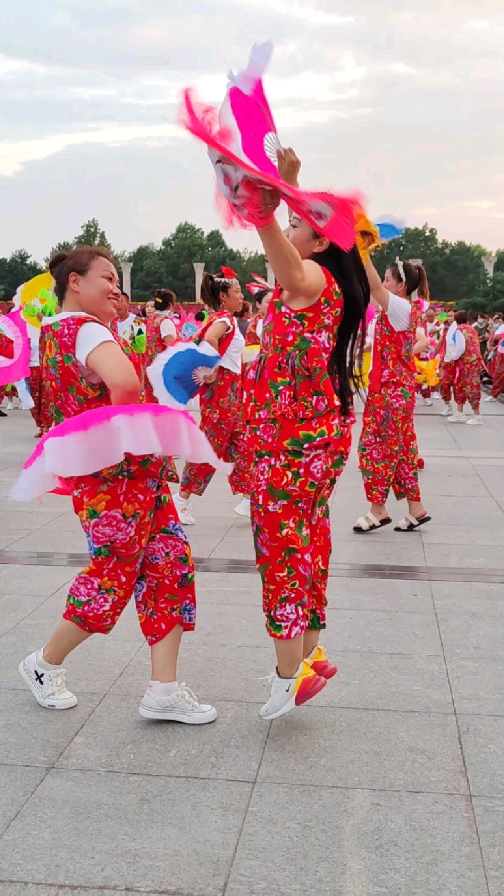 绥化市望奎县植物园秧歌队