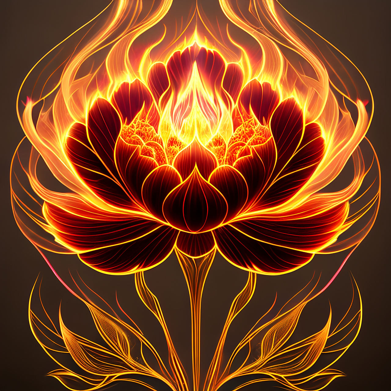 ai绘画抽象画-牡丹花#涂鸦一格ai绘画# #ai绘画# #搜享宝藏扶持计划