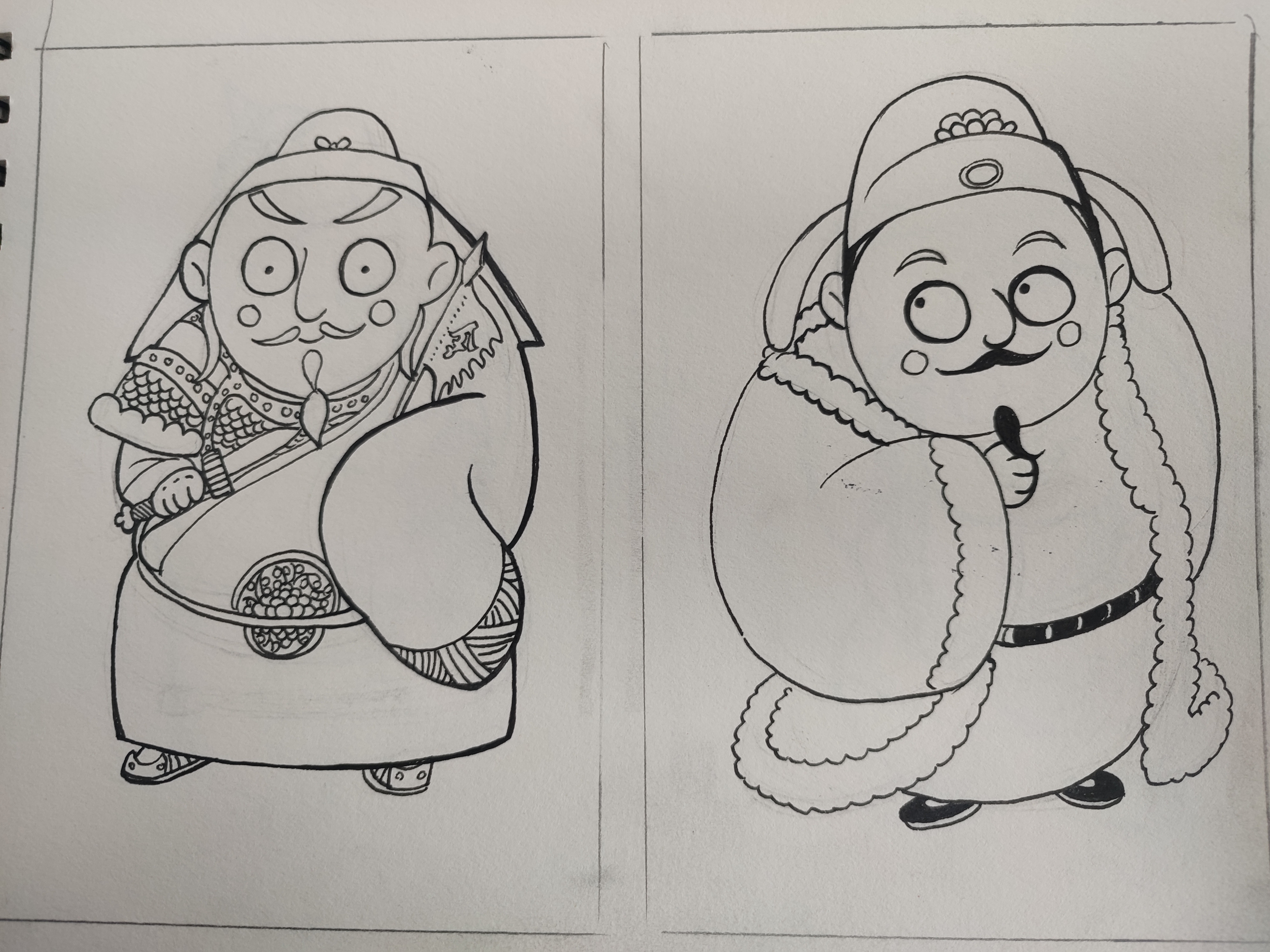 原创水浒q版人物,创作进行中!