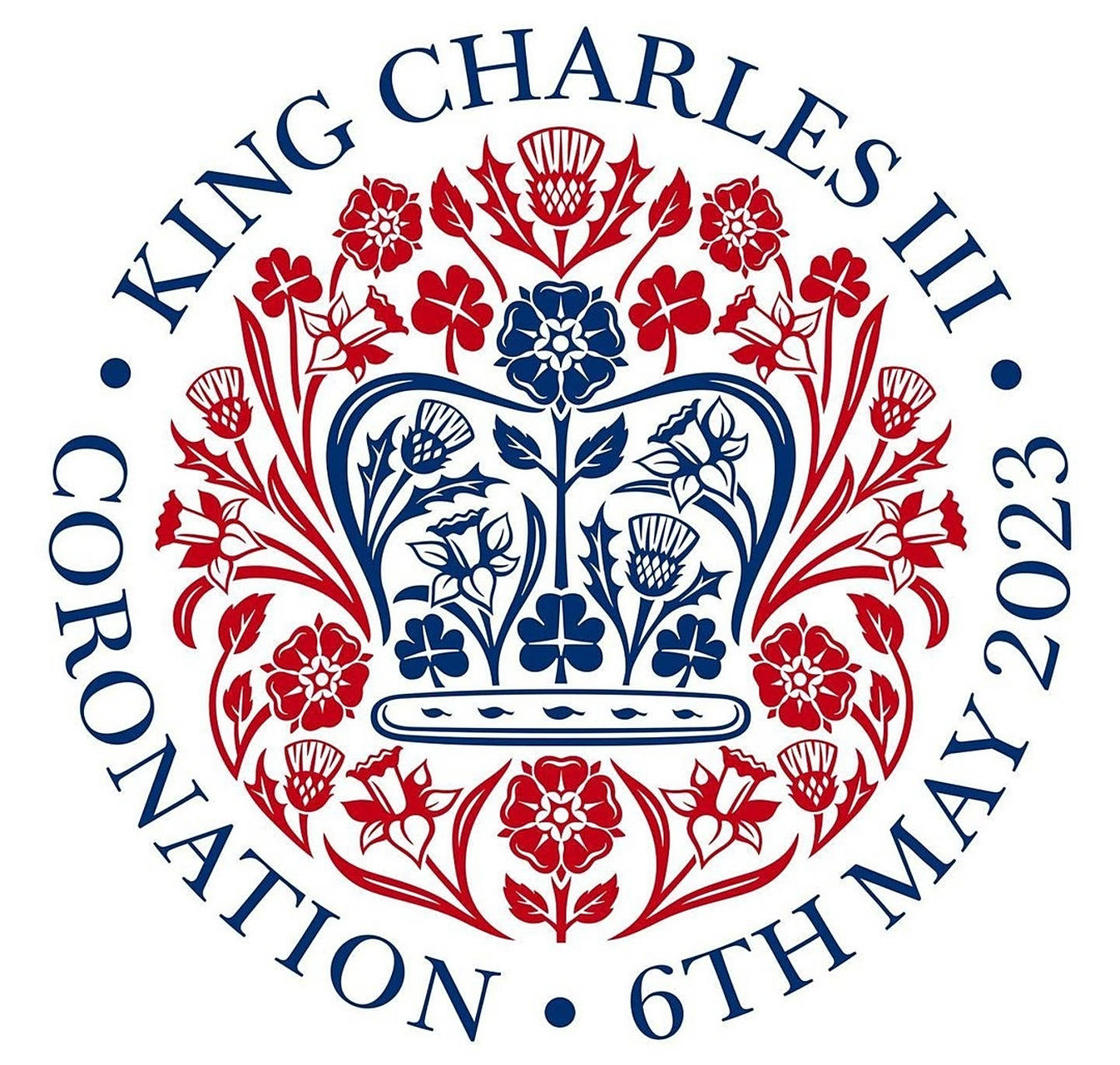 英国王室发布了查尔斯加冕的徽章,我们看到整体设计非常漂亮,最中间是