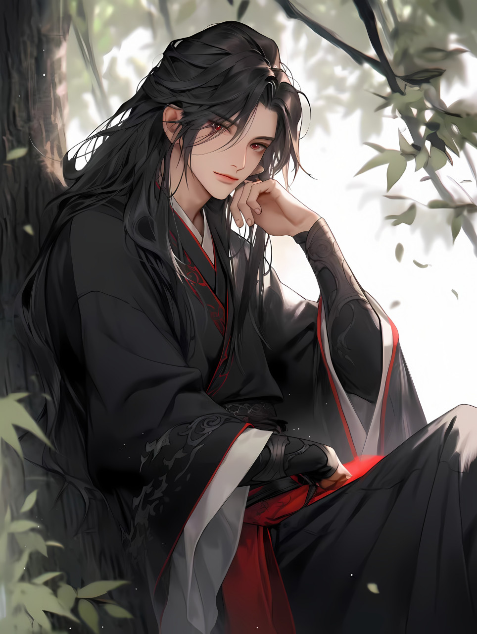 古风美男头像 #二次元# #ai共创计划# #ai绘画