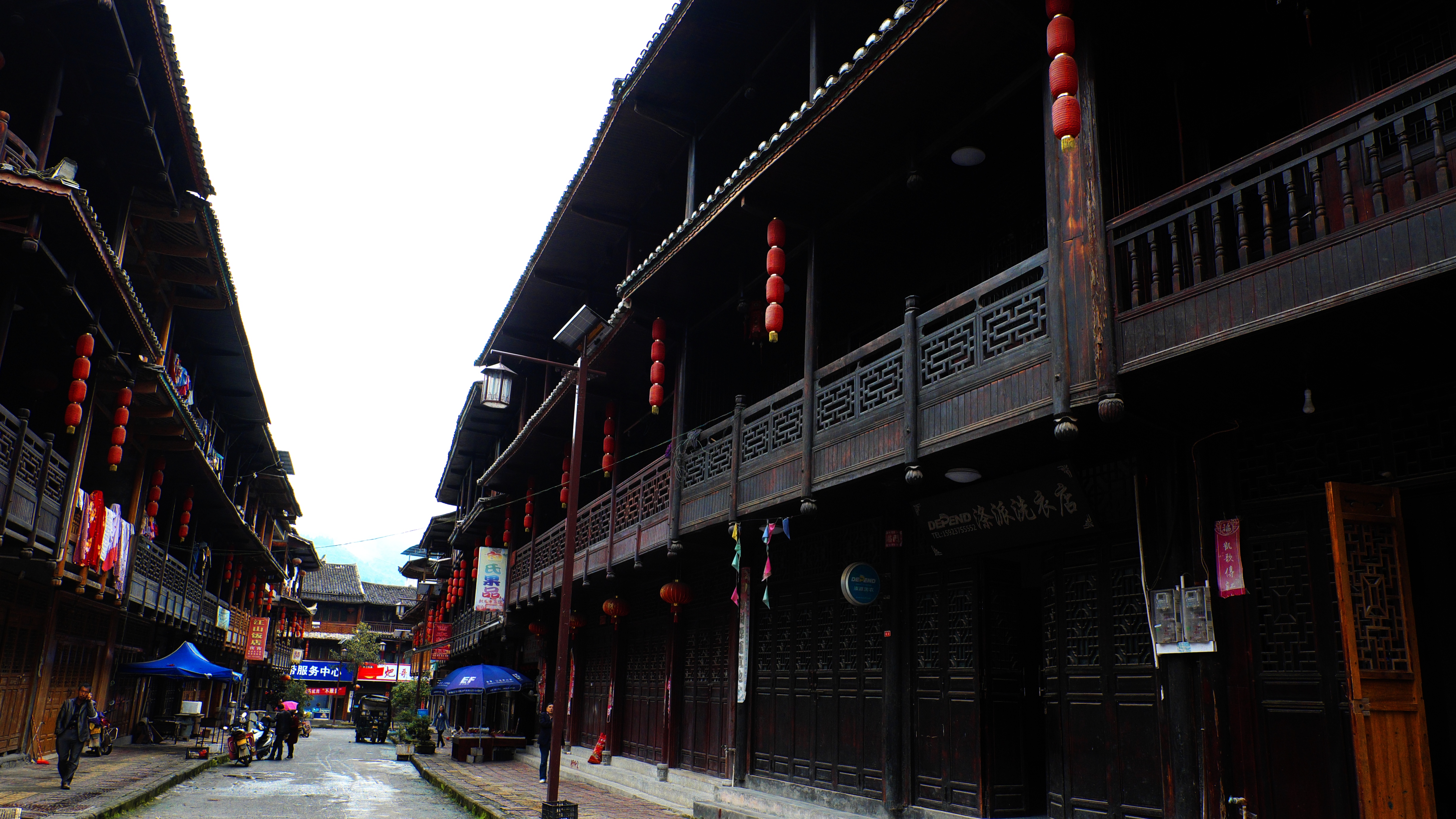 重庆酉阳后溪古镇风光