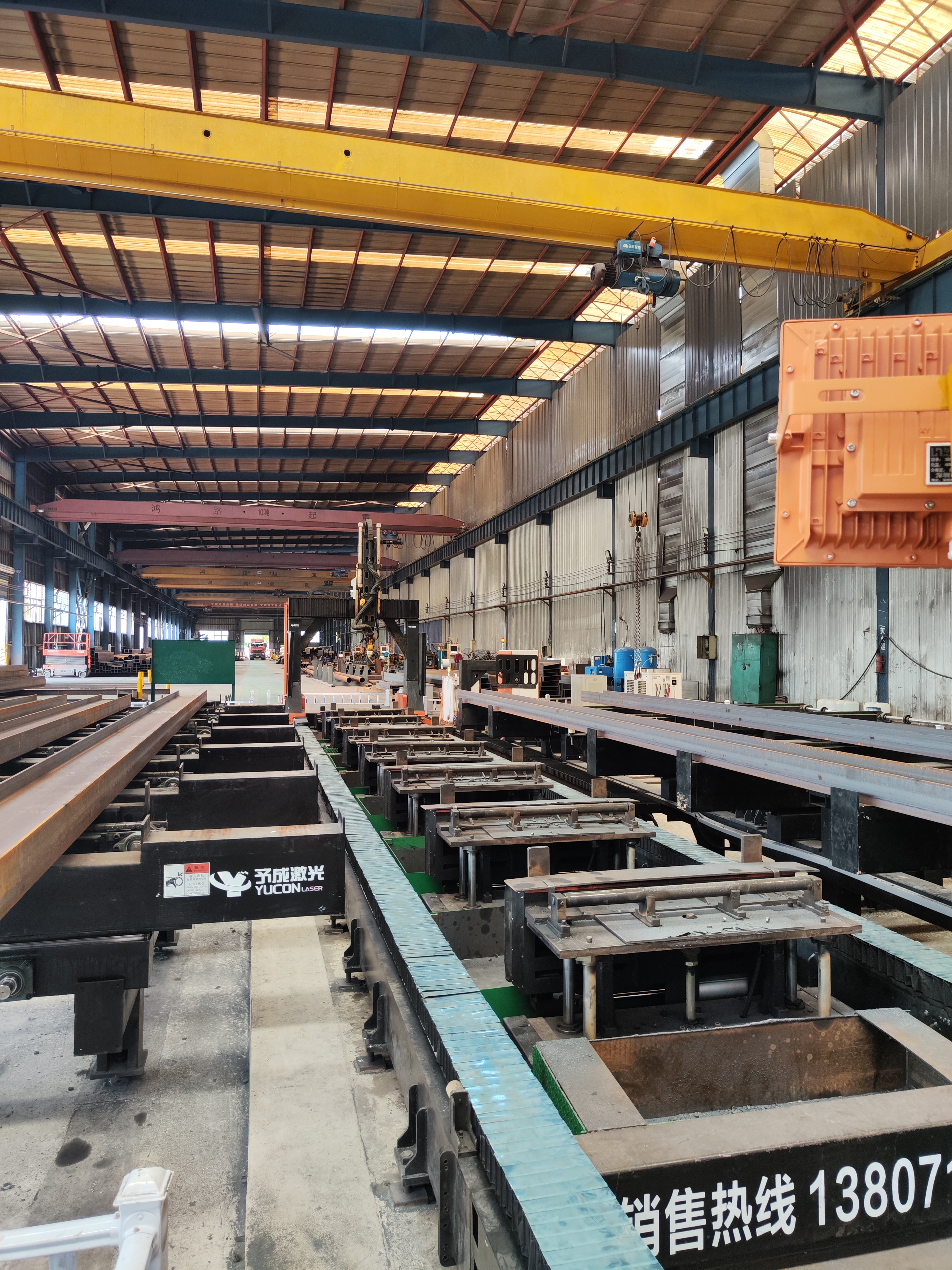 大型h型钢激光切割机