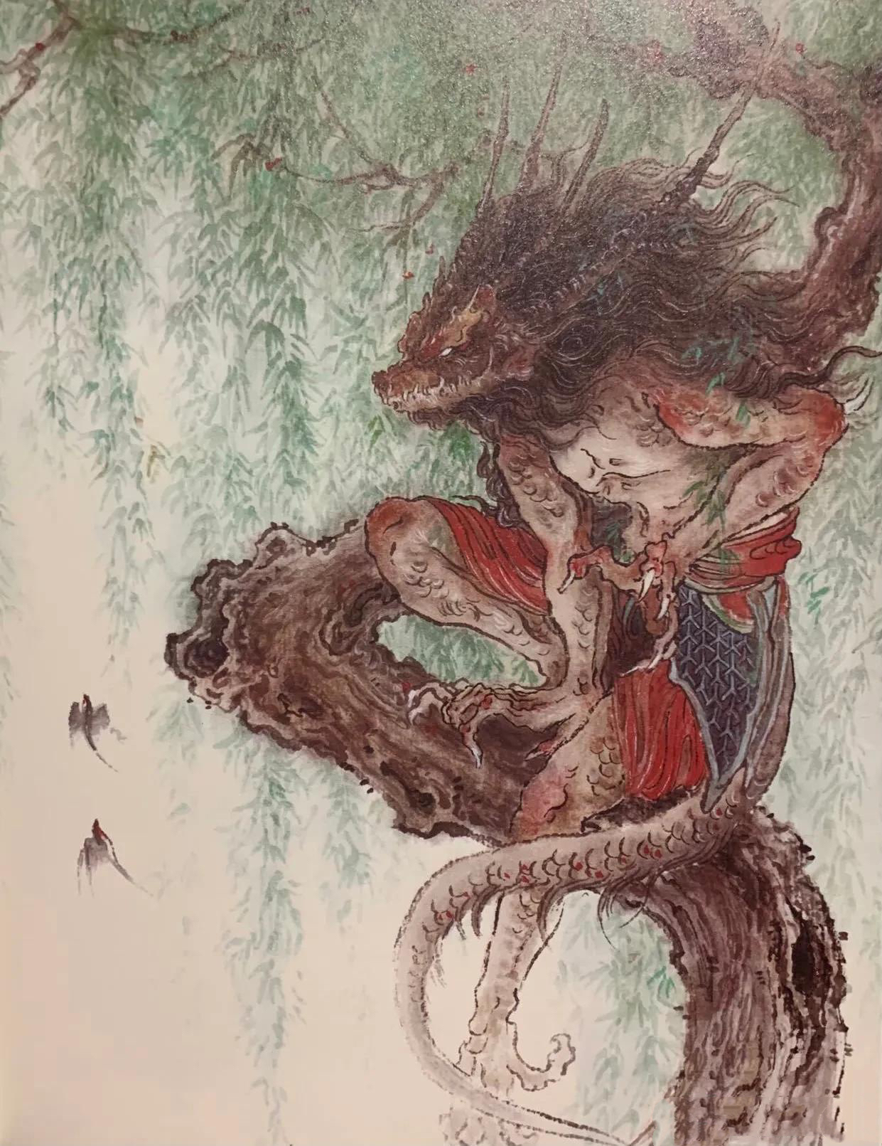 国学《山海经》东山一经——人身龙首神,龙文化为此得到了传承