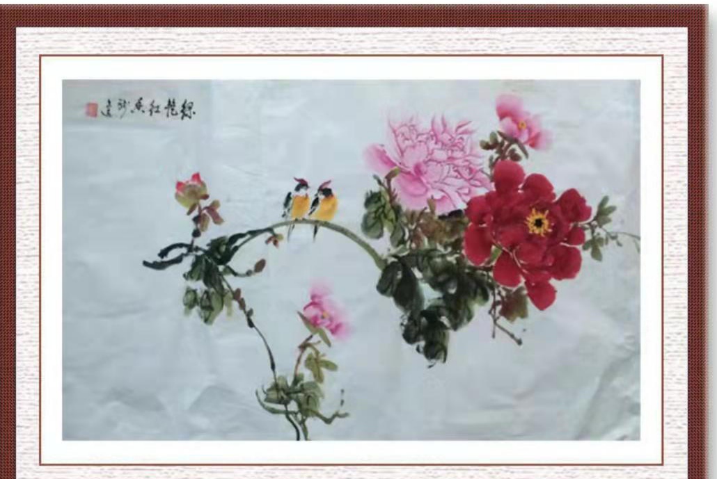 云南楚雄诗人钱进老师的精选作品集(诗词与美画)